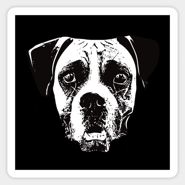 White boxer dog gifts cheap